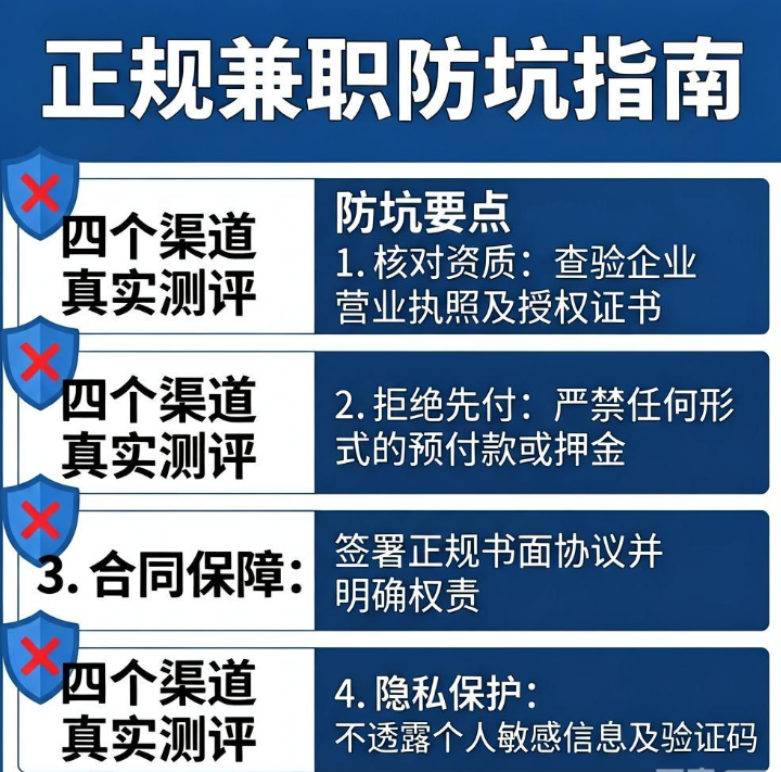 正规兼职防坑指南,这四个渠道真实测评 正规兼职防坑指南,这四个渠道真实测评