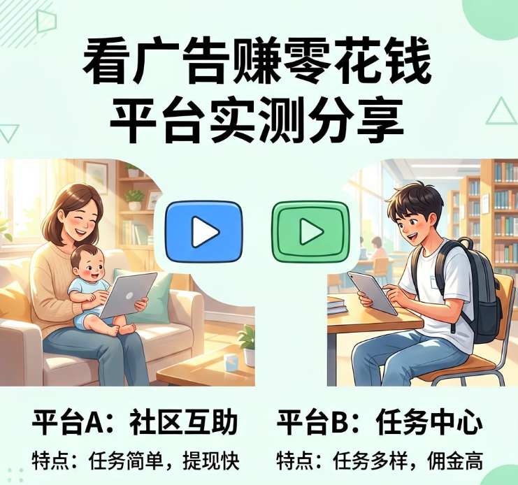 看广告赚零花钱真的可行吗?两款看视频变现平台实测分享 看广告赚零花钱真的可行吗?两款看视频变现平台实测分享