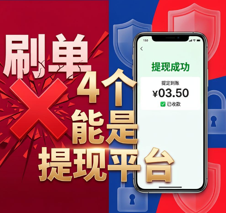 告别刷单骗局!手机做悬赏任务赚零花钱,这4个能提现的平台我亲自跑通过 告别刷单骗局!手机做悬赏任务赚零花钱,这4个能提现的平台我亲自跑通过