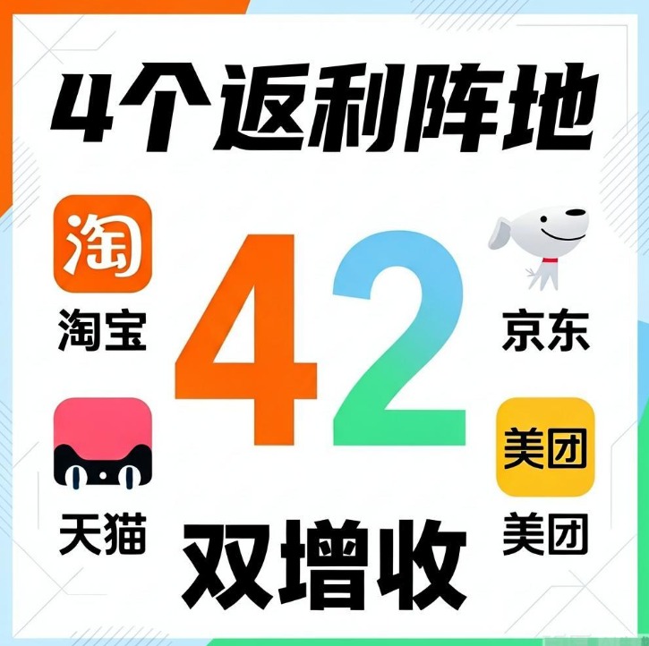 日常淘宝京东怎么买更省？4个返利阵地自用分享双增收