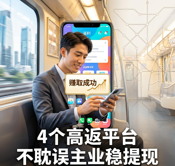 上班族如何靠返利搞副业?4个高返平台通勤就能赚 上班族如何靠返利搞副业?4个高返平台通勤就能赚