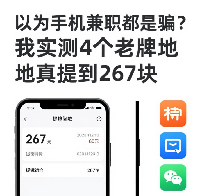 宝妈学生上班族看：4个手机做单地，带娃通勤都能赚