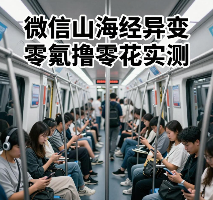 下班通勤想搞副业？微信山海经异变零氪撸零花实测
