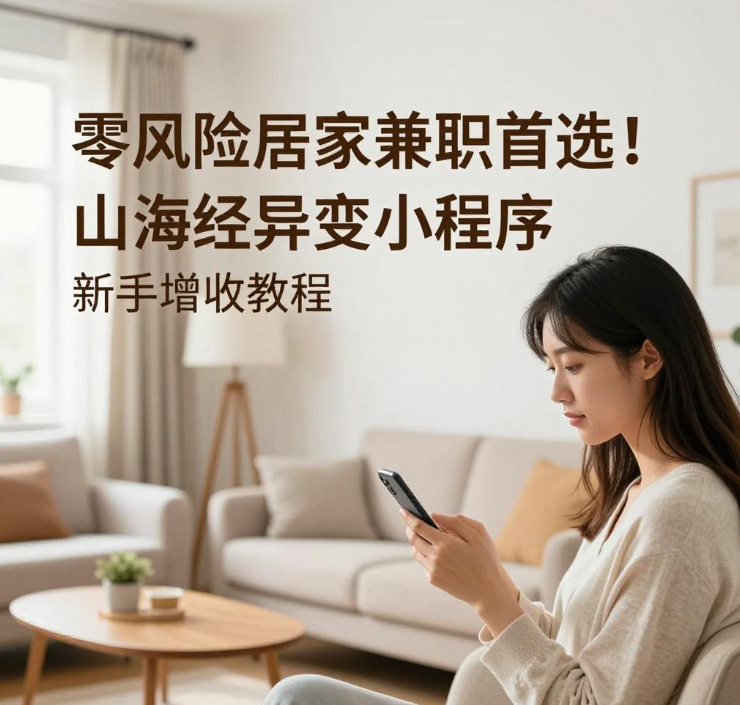 零风险居家兼职首选!山海经异变小程序新手增收教程 零风险居家兼职首选!山海经异变小程序新手增收教程