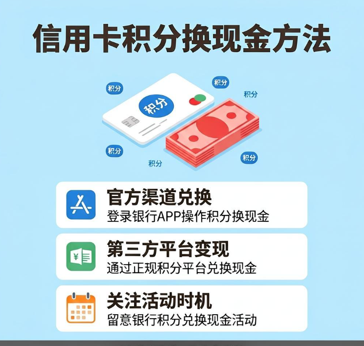 信用卡积分快过期别浪费换成现金的兼职路子