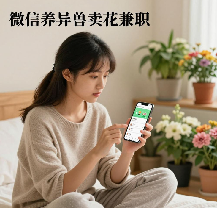 微信养异兽卖花兼职怎么玩才不白忙活 微信养异兽卖花兼职怎么玩才不白忙活