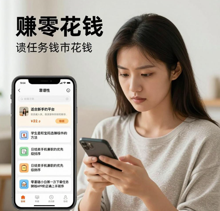 手机做任务赚零花钱到底靠不靠谱,哪些平台适合新手入门 手机做任务赚零花钱到底靠不靠谱,哪些平台适合新手入门