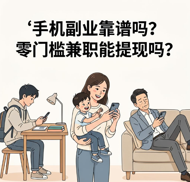 学生党零花钱不够花，做任务赚钱的平台该怎么选才不被割