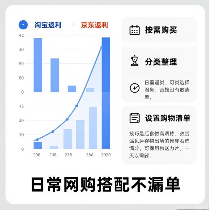 淘宝返利和京东返利到底哪个更实用,日常网购怎么搭配才不漏单 淘宝返利和京东返利到底哪个更实用,日常网购怎么搭配才不漏单