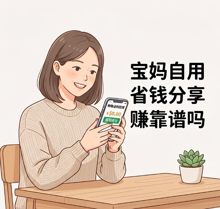 购物返利赚钱是不是真的能提现,宝妈自用省钱加分享赚靠谱吗 购物返利赚钱是不是真的能提现,宝妈自用省钱加分享赚靠谱吗