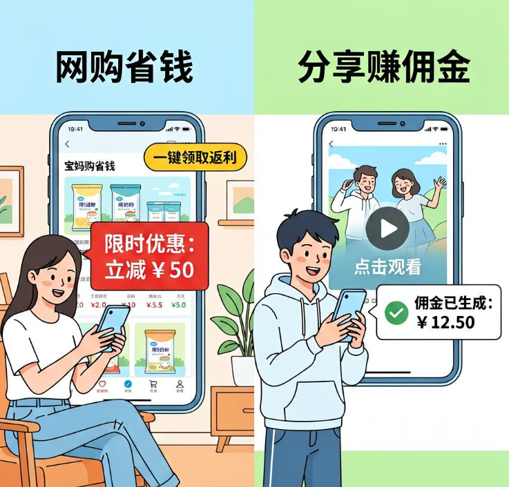 下班后想靠网购返利贴补开销,哪些软件自己买能省、分享还能赚 下班后想靠网购返利贴补开销,哪些软件自己买能省、分享还能赚