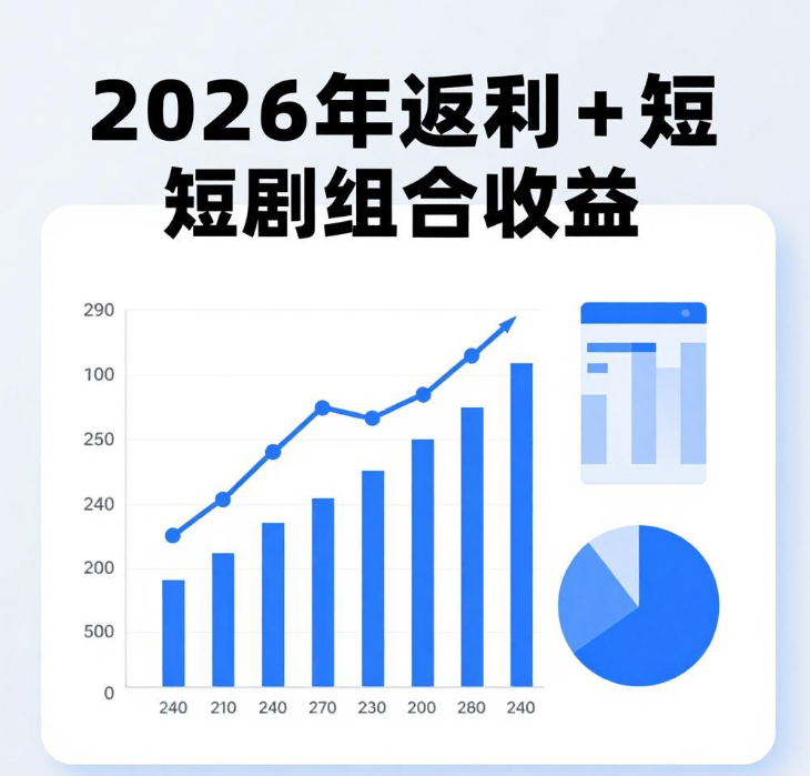 2026年购物返利赚钱还值不值得做,自购返利加短剧推广的组合收益能到多少 2026年购物返利赚钱还值不值得做,自购返利加短剧推广的组合收益能到多少