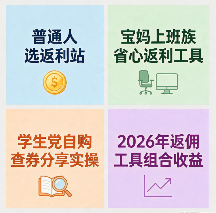 网购返佣兼职真的能省钱吗,宝妈上班族用哪些返利工具最省心 网购返佣兼职真的能省钱吗,宝妈上班族用哪些返利工具最省心
