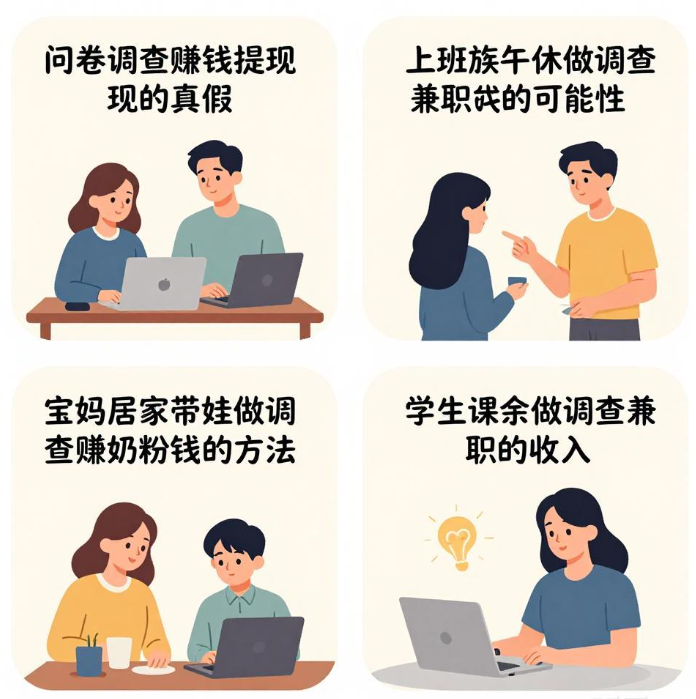 问卷调查赚钱是不是真的能提现,新手第一次做调查兼职怎么排雷 问卷调查赚钱是不是真的能提现,新手第一次做调查兼职怎么排雷