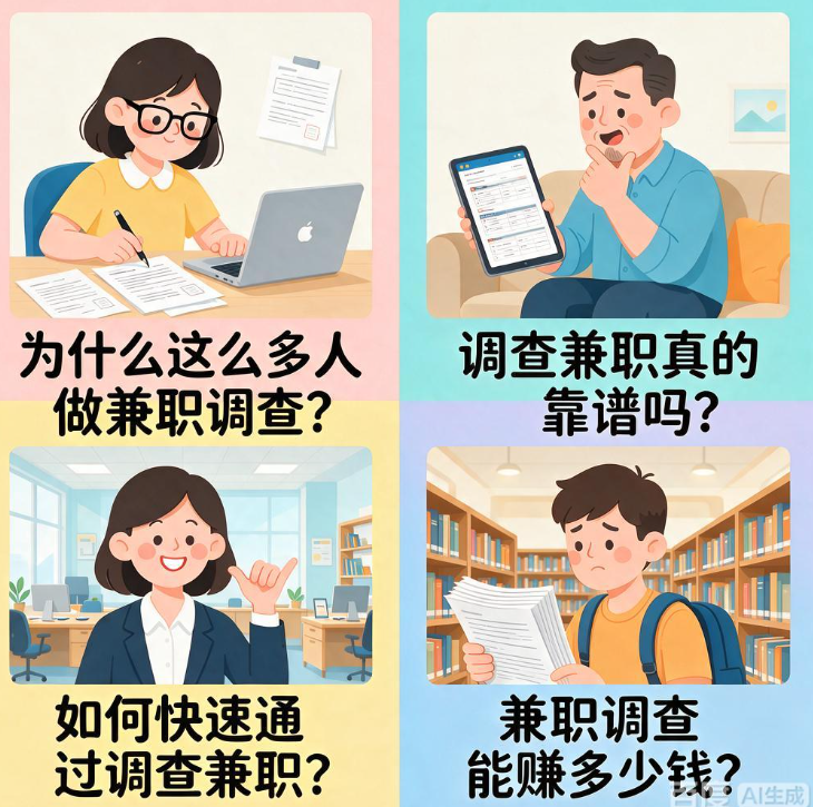 宝妈居家带娃怎么用调查兼职赚奶粉钱，问卷平台哪个不被娃打断也划算