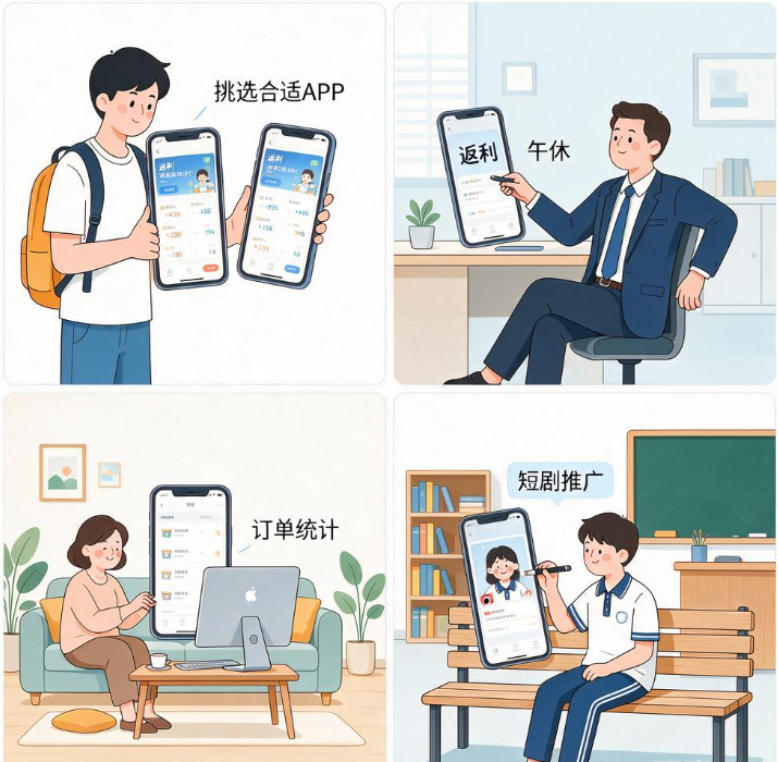 上班族怎么用网购返佣兼职补贴外卖和日用品,哪些APP午休就能操作 上班族怎么用网购返佣兼职补贴外卖和日用品,哪些APP午休就能操作