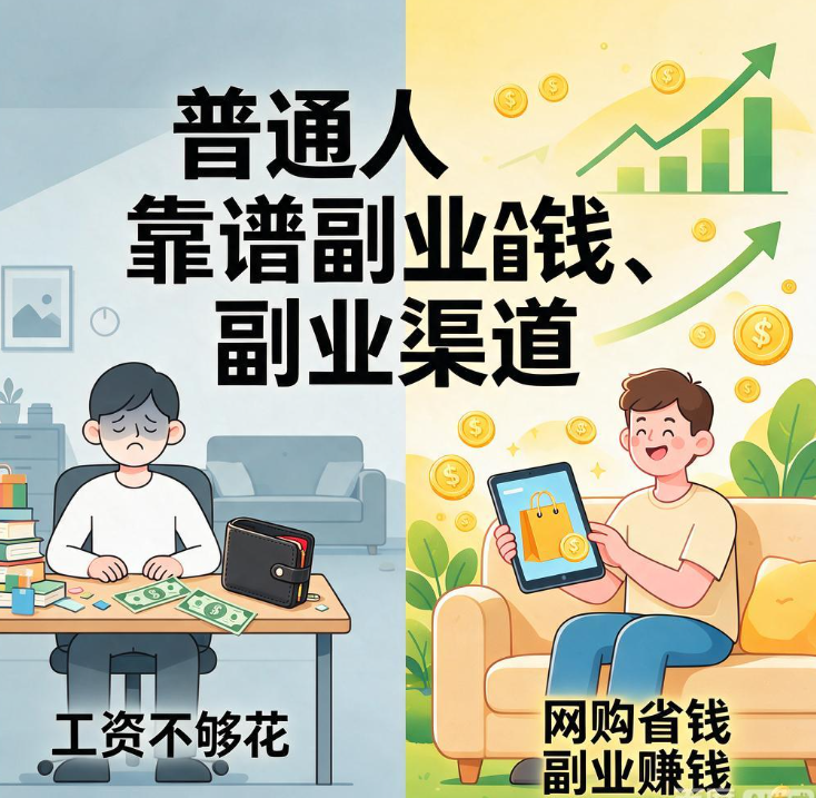 每个月工资都不够花怎么办，购物返利真的能帮普通人攒下钱吗？