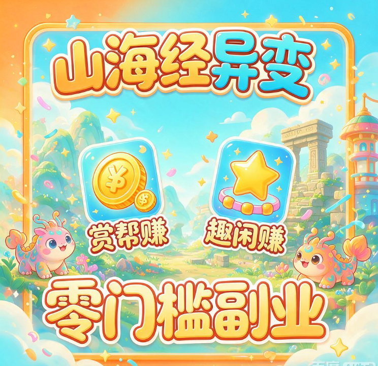 宝妈学生党看过来，山海经异变碎片时间变现实操