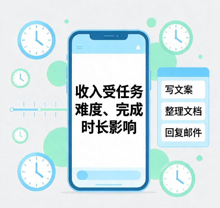 想找靠谱的副业赚钱平台,碎片时间做任务,收入到底受哪些因素影响 想找靠谱的副业赚钱平台,碎片时间做任务,收入到底受哪些因素影响