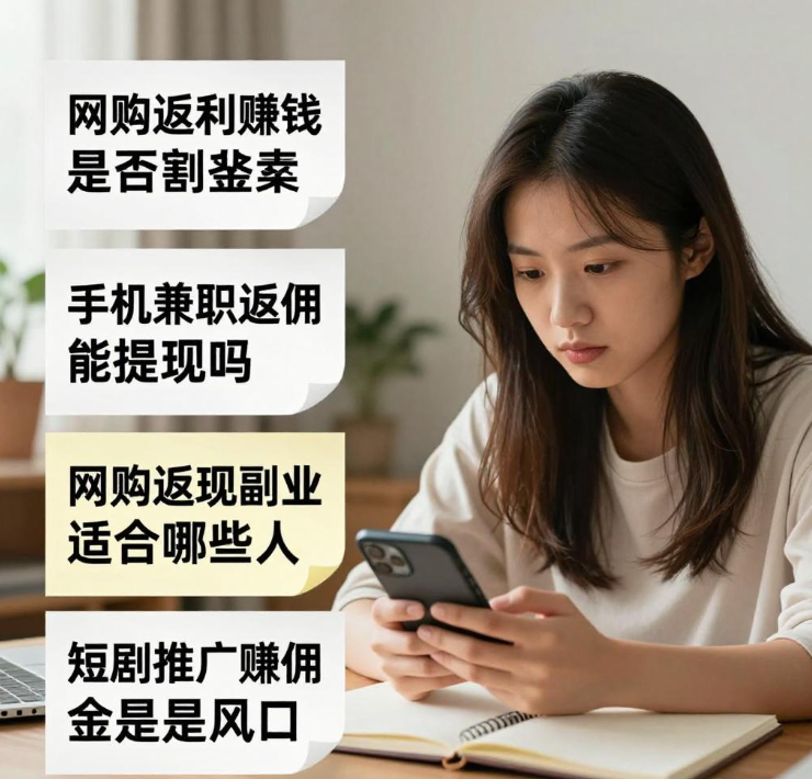 网购想多省一笔还能顺手挣钱,购物返利赚钱到底是不是割韭菜 网购想多省一笔还能顺手挣钱,购物返利赚钱到底是不是割韭菜