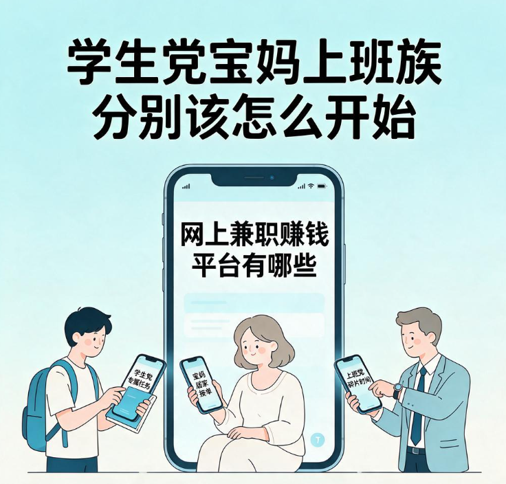 网上兼职赚钱平台有哪些,学生党宝妈上班族分别该怎么开始 网上兼职赚钱平台有哪些,学生党宝妈上班族分别该怎么开始
