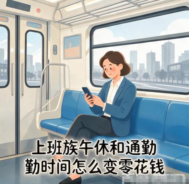 上班族午休和通勤时间怎么变零花钱,哪些平台不用盯盘也能慢慢攒 上班族午休和通勤时间怎么变零花钱,哪些平台不用盯盘也能慢慢攒