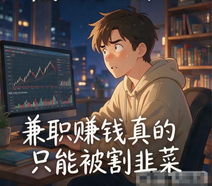 不想出门又缺钱,兼职赚钱真的只能被割韭菜 不想出门又缺钱,兼职赚钱真的只能被割韭菜