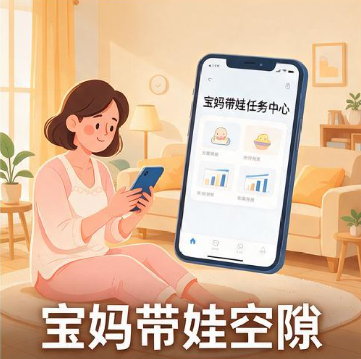 宝妈带娃空隙,能顺手做的几个小任务平台 宝妈带娃空隙,能顺手做的几个小任务平台