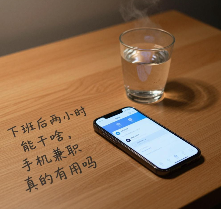 下班后两小时能干啥，手机兼职真的有用吗