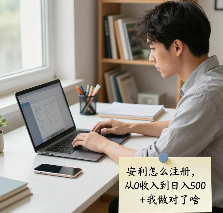 安利怎么注册,从0收入到日入500+我做对了啥 安利怎么注册,从0收入到日入500+我做对了啥