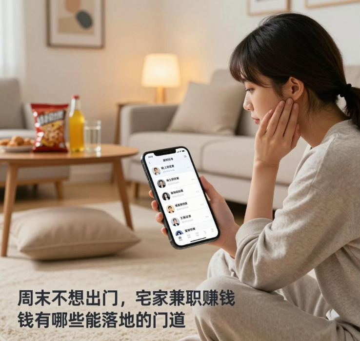 周末不想出门,宅家兼职赚钱有哪些能落地的门道 周末不想出门,宅家兼职赚钱有哪些能落地的门道