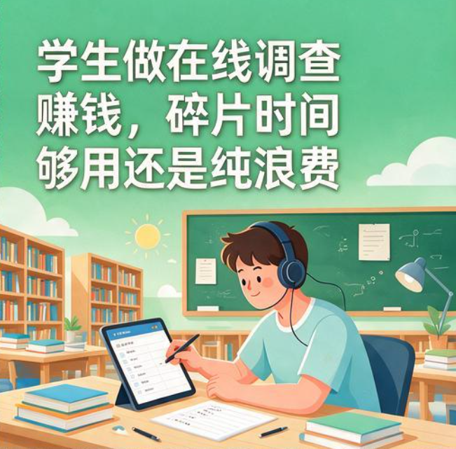学生做在线调查赚钱,碎片时间够用还是纯浪费 学生做在线调查赚钱,碎片时间够用还是纯浪费