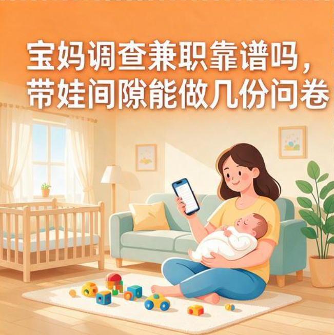 宝妈调查兼职靠谱吗,带娃间隙能做几份问卷 宝妈调查兼职靠谱吗,带娃间隙能做几份问卷