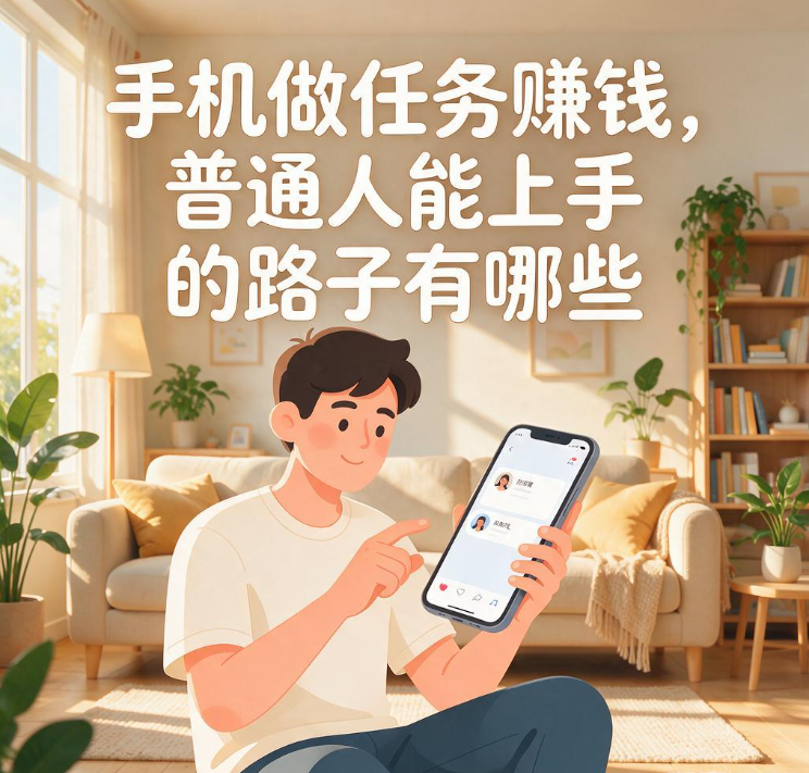 手机做任务赚钱,个普通人能上手的路子有哪些 手机做任务赚钱,个普通人能上手的路子有哪些