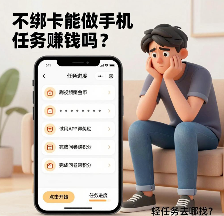 负债人怕被催又想回血,不绑卡能做吗?轻任务去哪找 负债人怕被催又想回血,不绑卡能做吗?轻任务去哪找