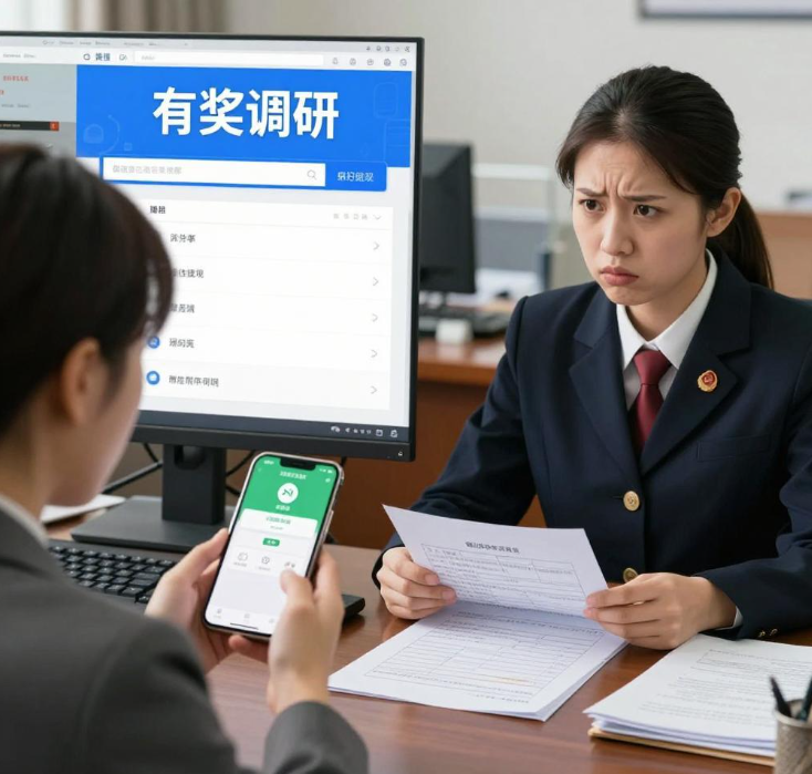 有奖调研提现到微信，法院书记员填问卷总卡哪