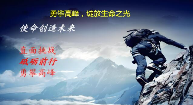 勇攀高峰，绽放生命之光
